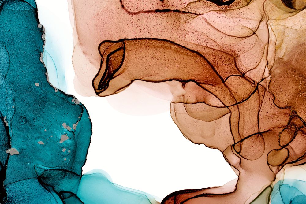 Alcohol ink colors backdrop