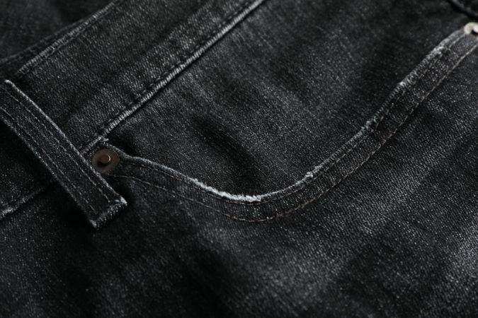 jeans textured background, close up