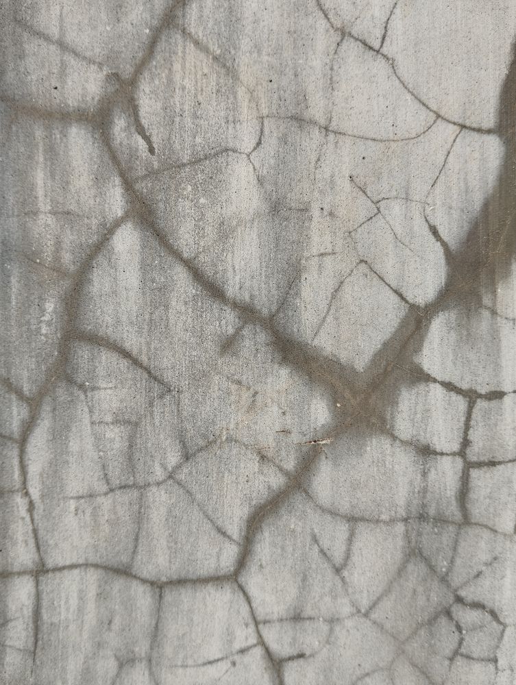 cracked cement wall
