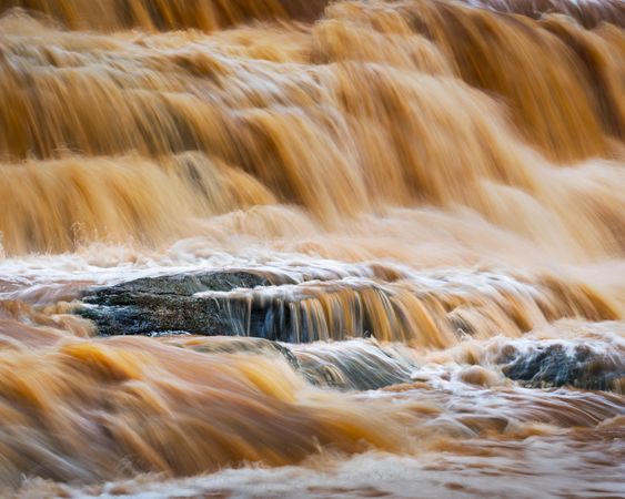 Timelapse photo of flowing water