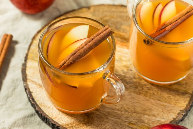 Cold Refreshing Autumn Apple Cider
