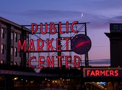 Pike Place Market is a public market, Seattle, Washington bDjVE5