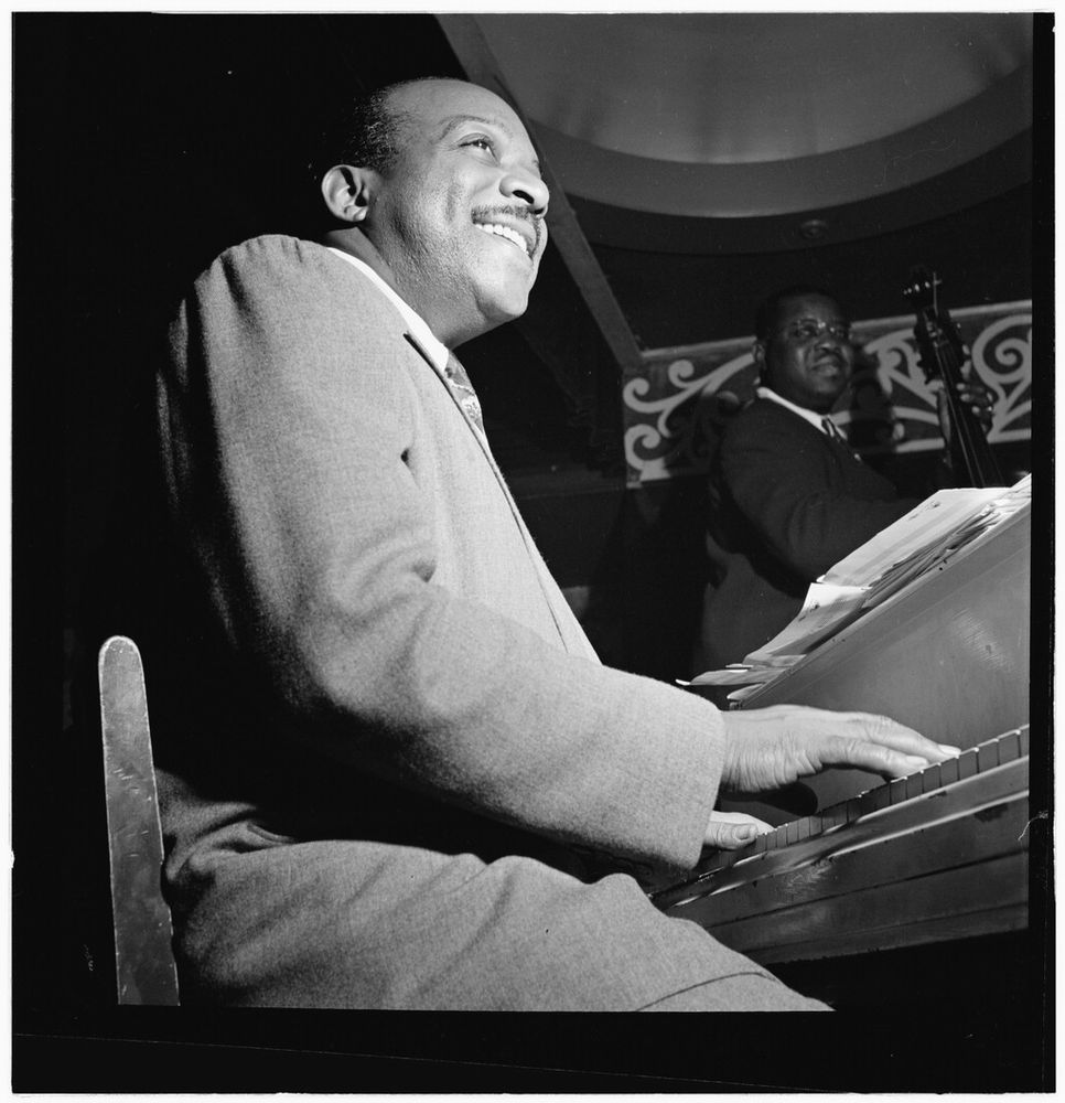 New York City, New York, USA - 1946/1948: Portrait of Count Basie, Aquarium