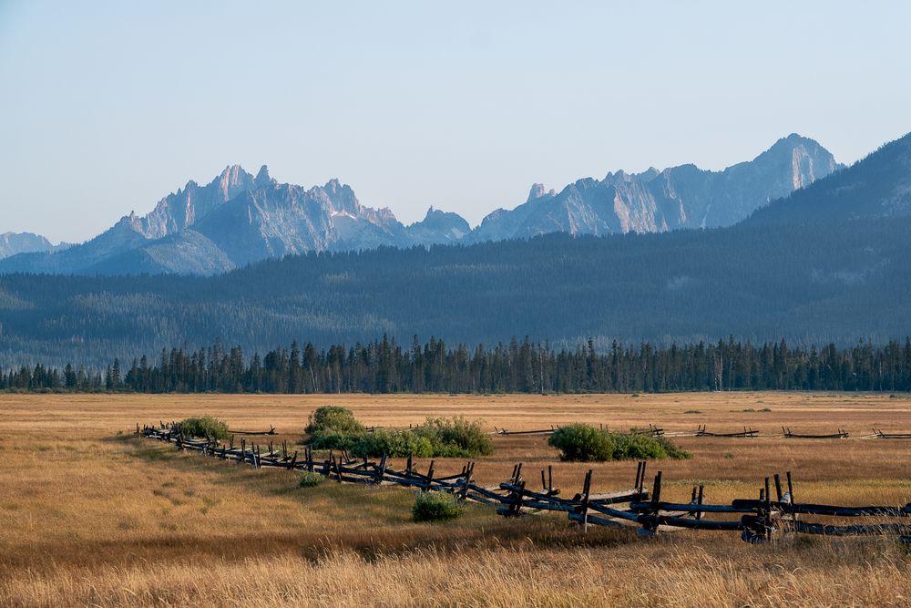 Salmon-Challis National Forest in Shoup, Idaho, United States
