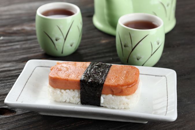Homemade Spam Musubi