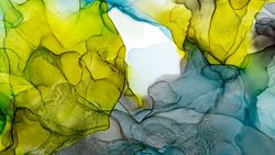 Modern fluid art with Alcohol Ink