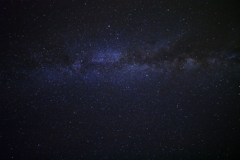 Milky way galaxy with stars and space dust in the universe