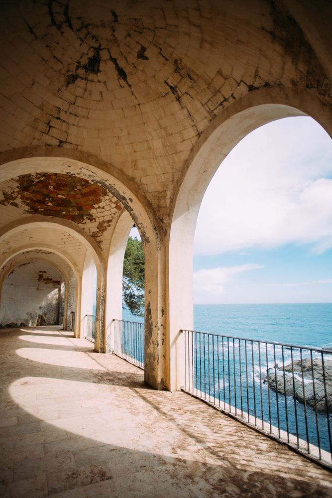 Historic dome next to the shoreline