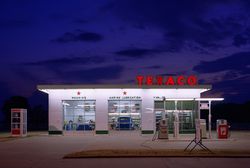 A vintage Texaco Station Arkansas, Tennessee
