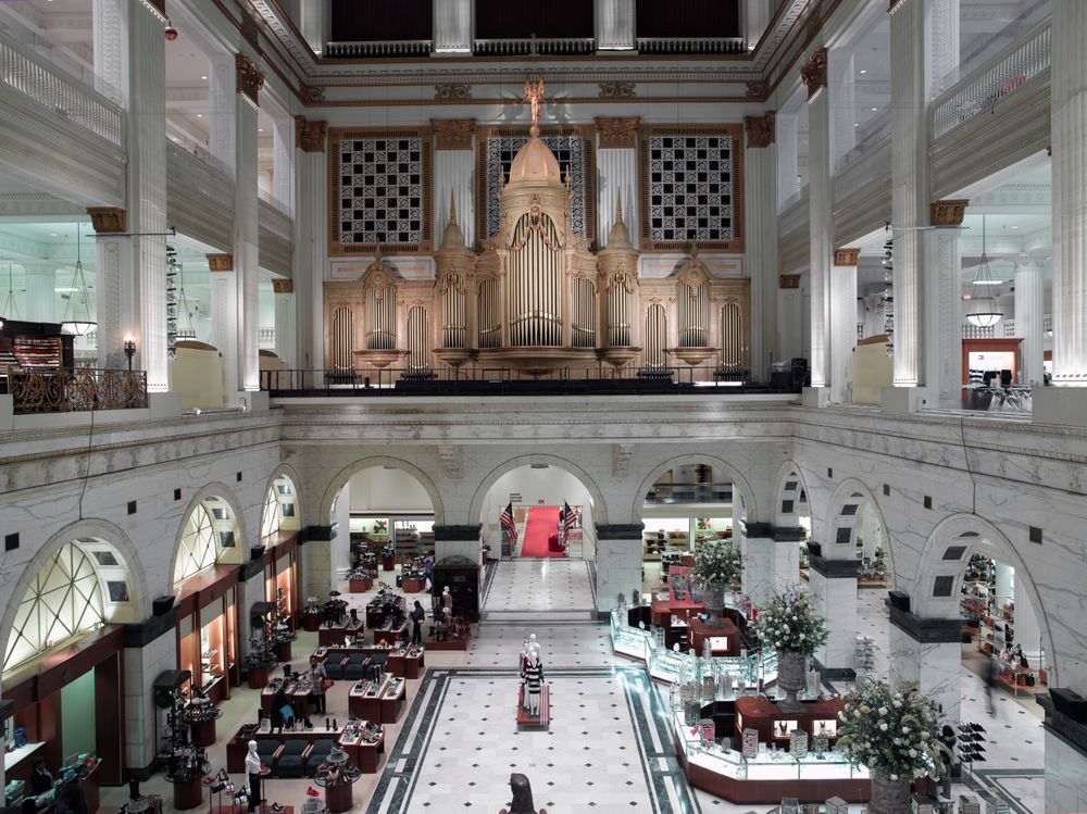 Wanamakers Department Store, Philadelphia, Pennsylvania