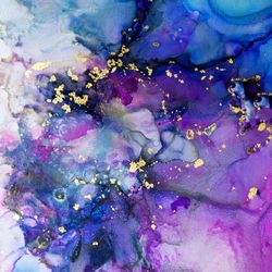 Alcohol Ink Fluid Art