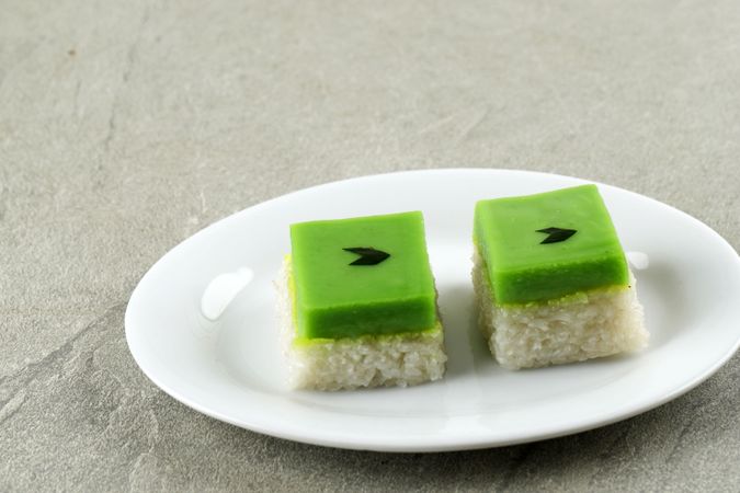 Kuih Seri Muka or Talam Ketan