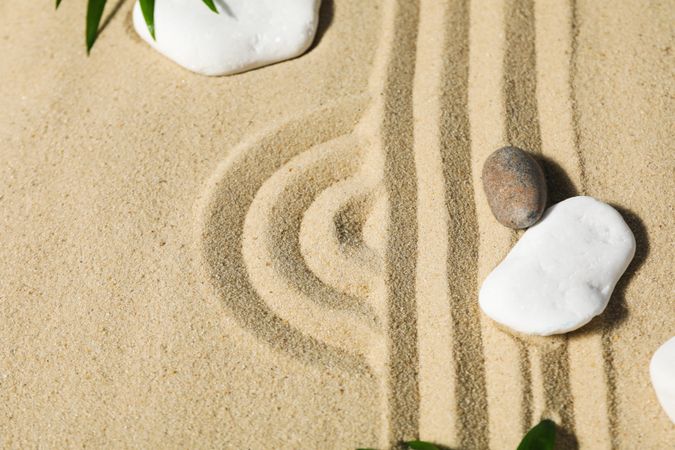 Composition for Zen, Relaxation, Harmony and Balance concept