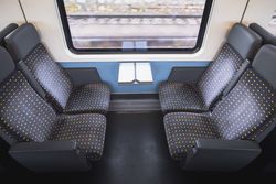 Swiss train interior
