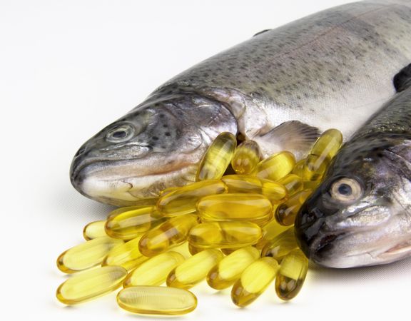 Pure fish oil capsules
