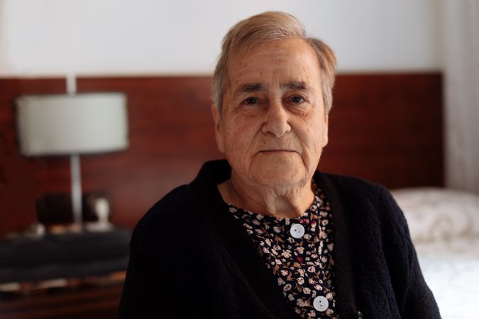 Portrait of mature woman