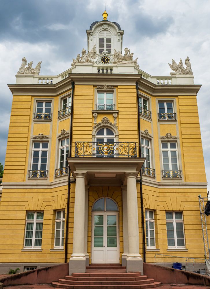 Outbuilding of an ancient royal castle. Architecture of the past.