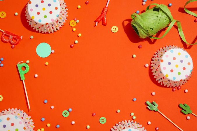 Concept of party and celebration, accessories for party