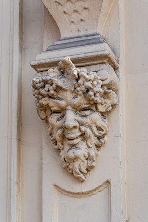 Decooration of the building in Old Prague