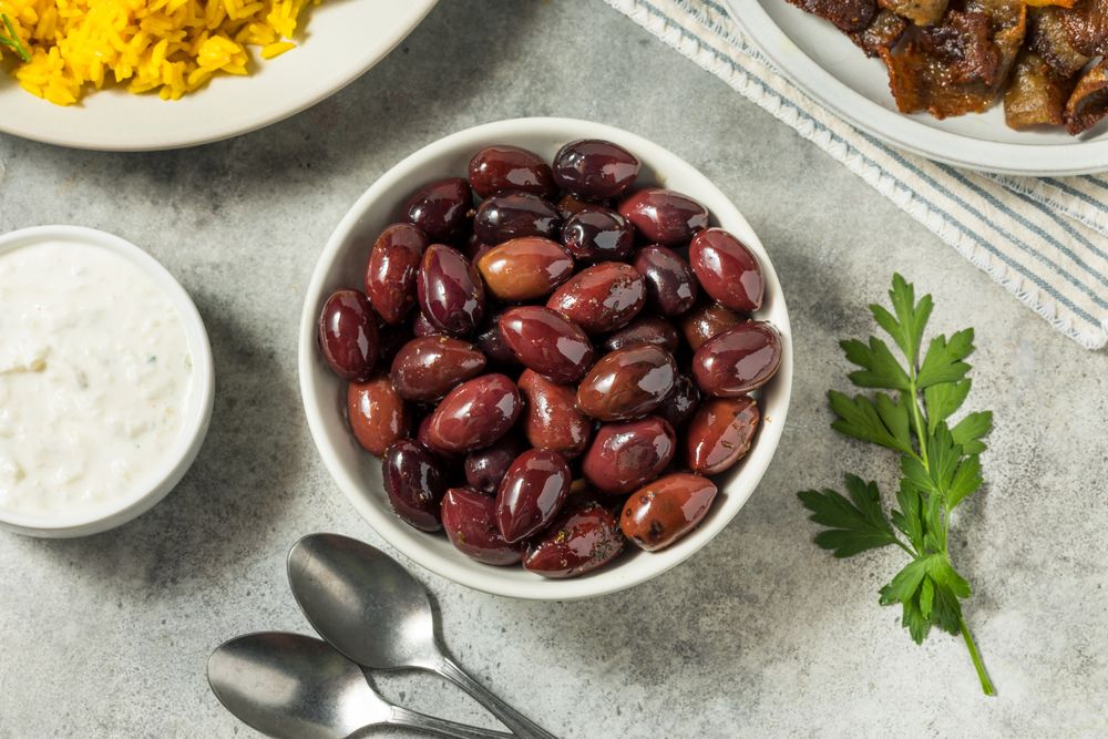 Organic Red Greek Kalamata Olives