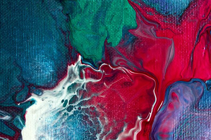 Fluid Art, Abstract Acrylic Background