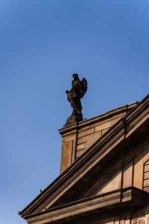 Decooration of the building in Old Prague