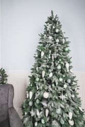Big decorated christmas tree