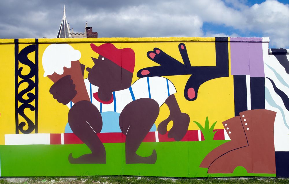 Mural in Baltimore, Maryland