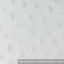 Winter snowflake pattern on light background 0LPJr0