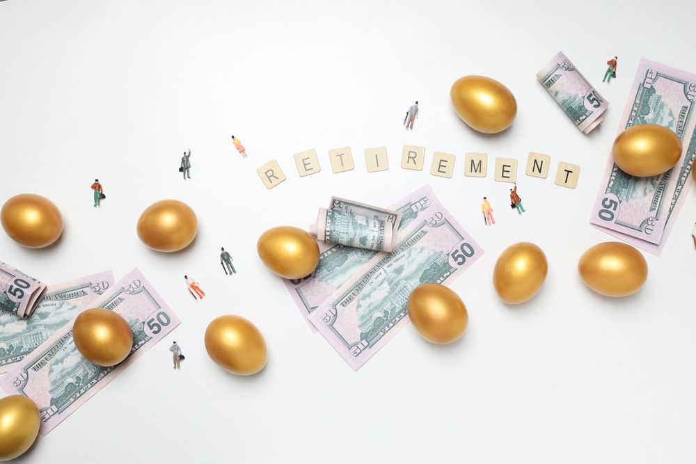 Golden eggs, pension savings, investments and retirement