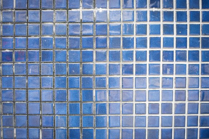 Blue tile texture background