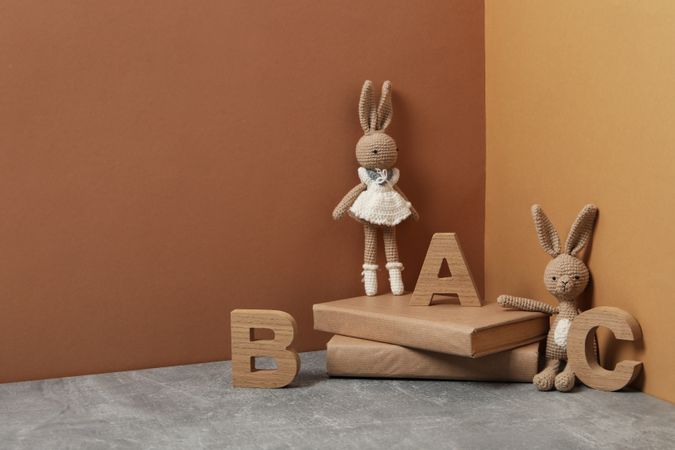 Book for baby, concept of literature for children and baby