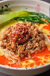 Delicious Noodles Soup Closeup