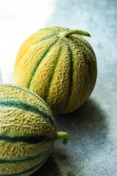 Fresh ripe melon fruit