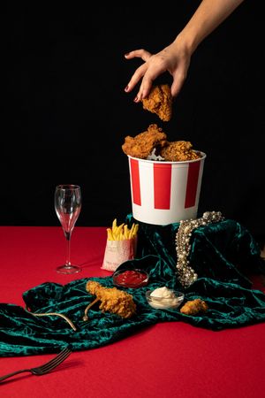 Chicken nuggets like best choice among luxury collection