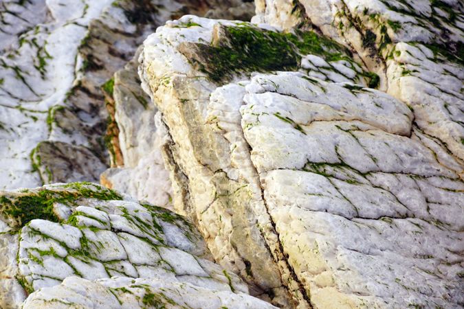 Stone texture with cracks