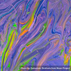 Purple, green and orange marble texture 4AVWQb