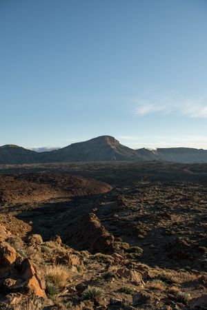 Dry land and hills