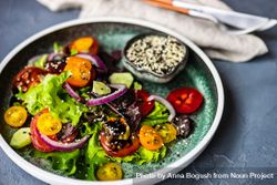 Fresh organic vegetable salad bYqqXG