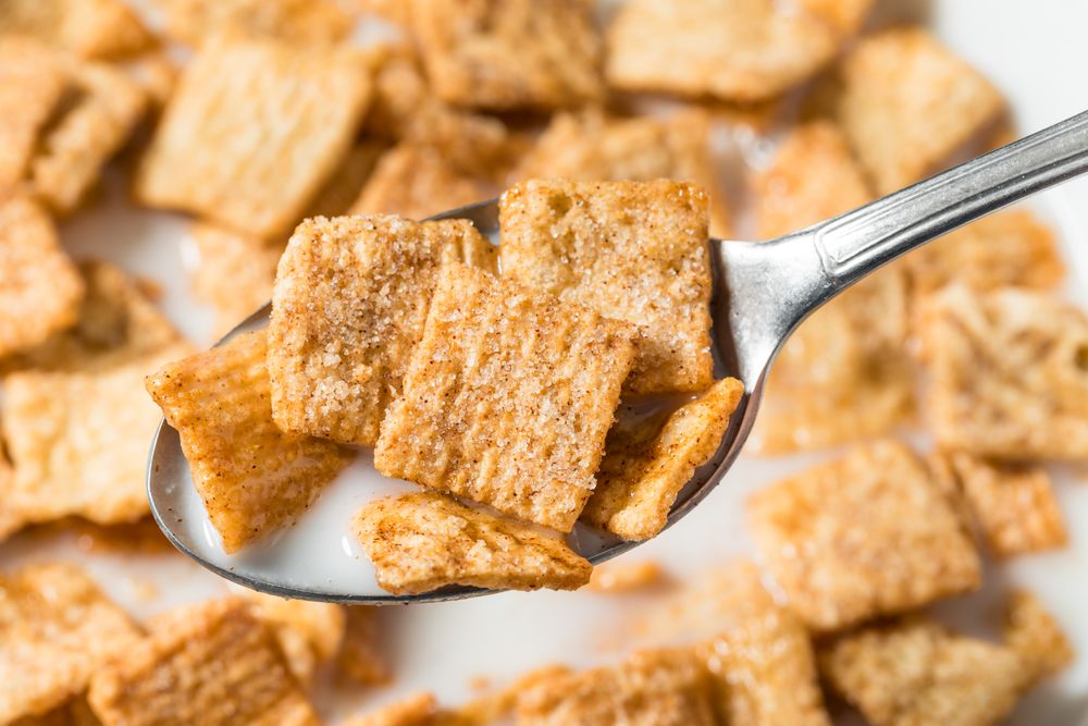 Healthy Cinnamon Sugar Breakfast Cereal