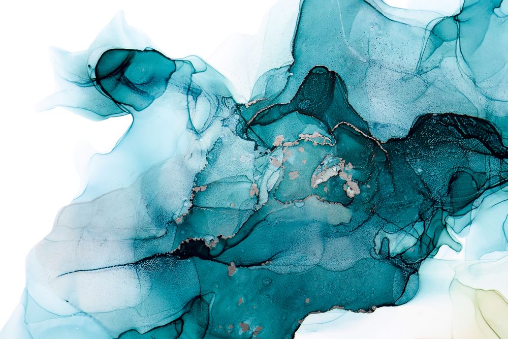 Alcohol ink colors translucent backdrop