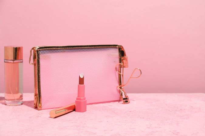 Toilet bag for different toilet and self care accessories