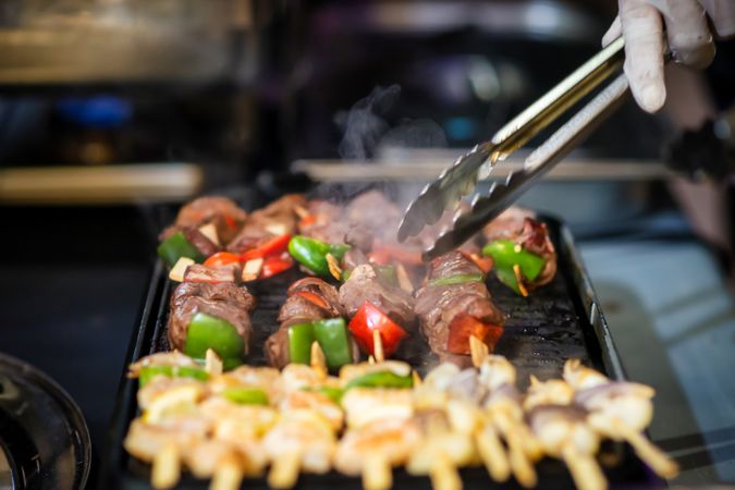 Asian food. Thai cuisine. Off-site food preparation.