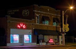 Sun Records Studio where Elvis Presley got his break into the music business, Memphis, Tennessee