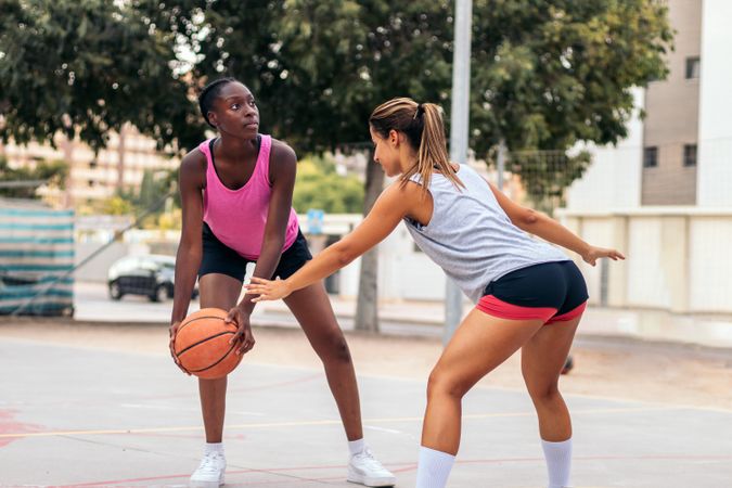 Women Dominating the Basketball Court