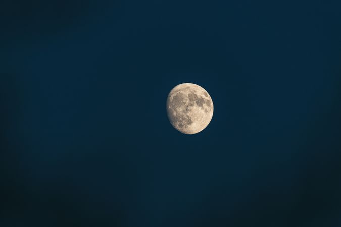 Mid summer moon