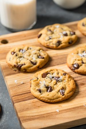 Homemade Tahini Chocolate Chip Cookies