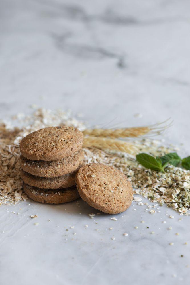 Close-up of some delicious cookies