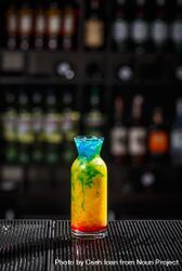 Fancy multicolored cocktail 0KMMnM