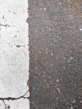 Asphalt road texture top view with road markings